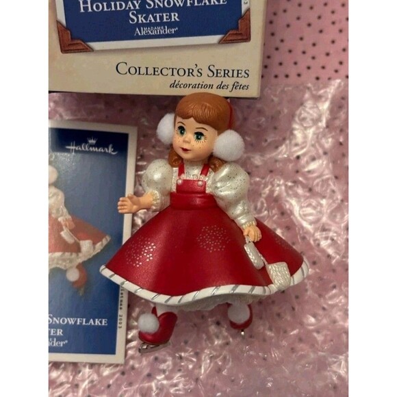 Hallmark 2003 Collector's Series: Madame Alexander Holiday Snowflake Skater NEW - Picture 7 of 7
